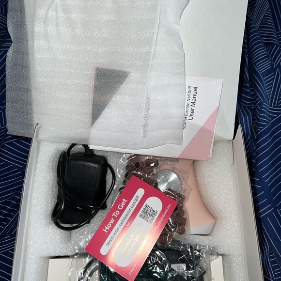 BRAND NEW melodysusie Drill set,LED UV LAMP,and nail accessories - Picture 5 of 12